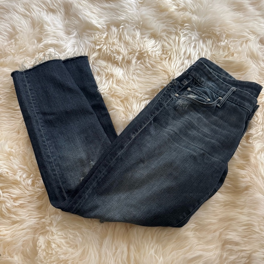 MOTHER the looker tarnished jeans